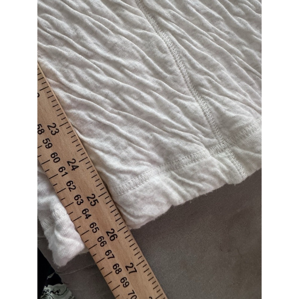 Free People Wait A Minute Wide Leg Lounge Cropped Pants in Cream Medium - Picture 10 of 10